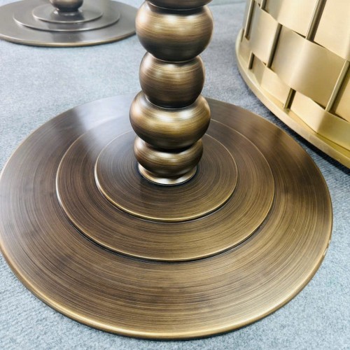 CHÂN BÀN INOX PVD + MÀU GIẢ CỔ